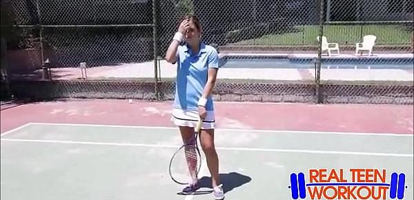  Bratty Teen Fucked By Tennis Coach
